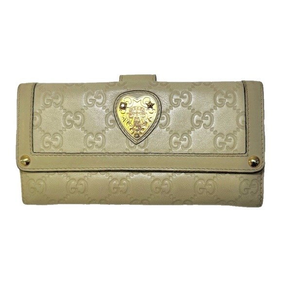 Gucci Handbags - Gucci Wallet Guccissima Long Wallet​